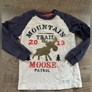 4t Carters moose long sleeved tee